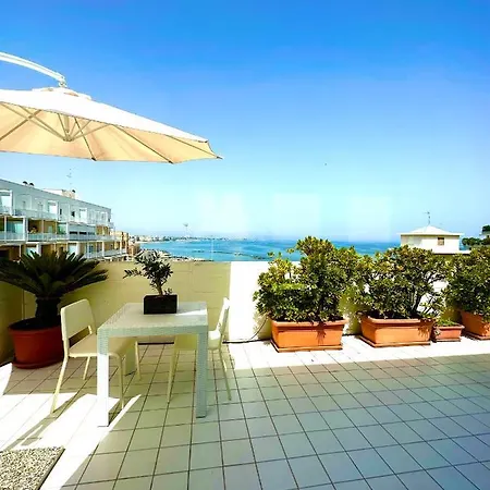 公寓 La Mia Terrazza Sul Mare - Mared'amare 巴里